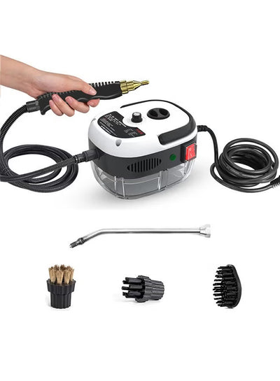 2500W High-Temperature Portable Steam Cleaner with 3 Brush Heads
