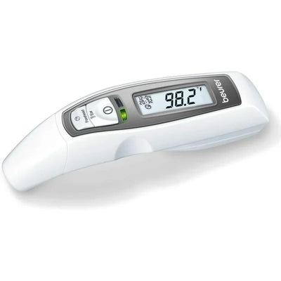 Beurer FT65 Multifunction Infrared Thermometer, 3-in-1 Infrared Thermometer for Adults and Kids, Adult Forehead Mode, Child Forehead Mode, Ear Mode, and Surface Mode, Color Changing Fever Indicator
