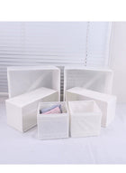 DUNISO 12 Set Clothing Storage Organizers, Foldable Underwear Drawer Organizer And Closet Dividers, Storage Box For Clothing, Baby Clothes, Bra, Panty, Scarf, Ties, Scarves - Image 4
