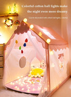 DUNISO Kids Play Tent，tent game houses, princess castle tents, baby play houses, indoor and outdoor portable tents, easy to install, suitable for children aged 1 to 12, 1.2 * 1 * 1.3m - Image 4