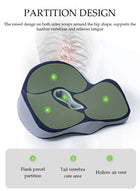DUNISO Donut Pillow，Memory Foam Seat Cushion，Multi Functional Waist Protection Cushion,Comfortable and Breathable，Removable and Washable，Suitable for Pregnancy, Hemorrhoids, Postpartum, Sciatica，Driving,Work and Home Using,49*41*15cm - Image 5