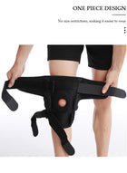 DUNISO Professional Knee Pad Knee Brace with Side Stabilizers and Patella Gel Pads Adjustable Compression Knee Support Braces for Knee Pain Meniscus Tear ACL MCL Arthritis Joint Pain Relief Injury Recovery - Image 4