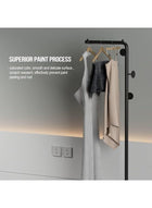 DUNISO Metal Coat Rack Freestanding, Coat Stand With 3 Hooks,Clothing Rack with Natural Marble Base, Space-Saving,Stable and Durable，for Entryway, Living Room,Bedroom, Office - Image 5