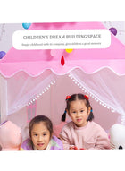 DUNISO Kids Play Tent Game House Playhouse，Play Tent Playhouse For Kids Princess Castle Tent ，Suitable for bedrooms, living room, backyards, parks - Image 5