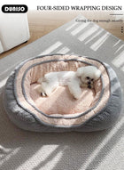 DUNISO Dog Bed, Non-Slip Pet Sofa Lounger Puppy Couch Removable Machine Washable Cover Cushion Big Cat Kennel Cot, Medium Large Adult Dogs Kitten Sleeping Mattress - Image 3