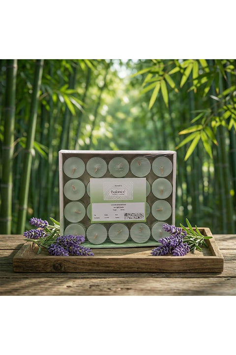 New In Balance (14G) Lavender & Sandalwood Tea Light Candle