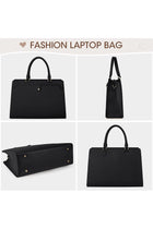 Women Rm-6307 Contemporary Laptop Bag for Women 15.6 Inch Leather Tote Bag Large Capacity Work Bag Stylish Women Briefcase