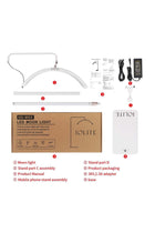 IOLITE Eyelash LED Floor Light for Estheticians, Tattoo, PMU, Beauty, Facialist, Skincare, Lashes