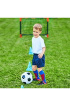 Soccer Ball Size 2,3,4,5 with Pump Needle Classic White Black Thicker PU Tight Weaved Suitable for Youth Boy League Game Trainning Practice or Gift