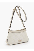 Textured Crossbody Bag With Adjustable Strap
