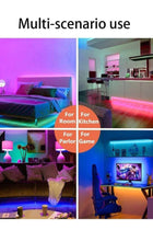 CozyNest Bluetooth LED Strip Lights 10M RGB Colour Changing LED Lights with App & Remote Control Music Sync Flexible LED Strip for Bedroom Living Room TV Kitchen Home Decoration DIY