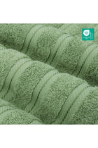 Safi Plus Towel Set Luxury Hotel Quality 600 GSM Genuine Combed Cotton, Super Soft & Absorbent Family Bath Towels 6 Piece Set - 2 Bath Towels, 2 Hand Towels, 2 Washcloths - Sage Green