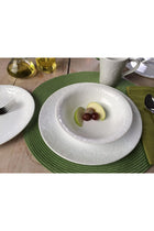 Vitrelle Glass Dinnerware, 12pc Set, New York White