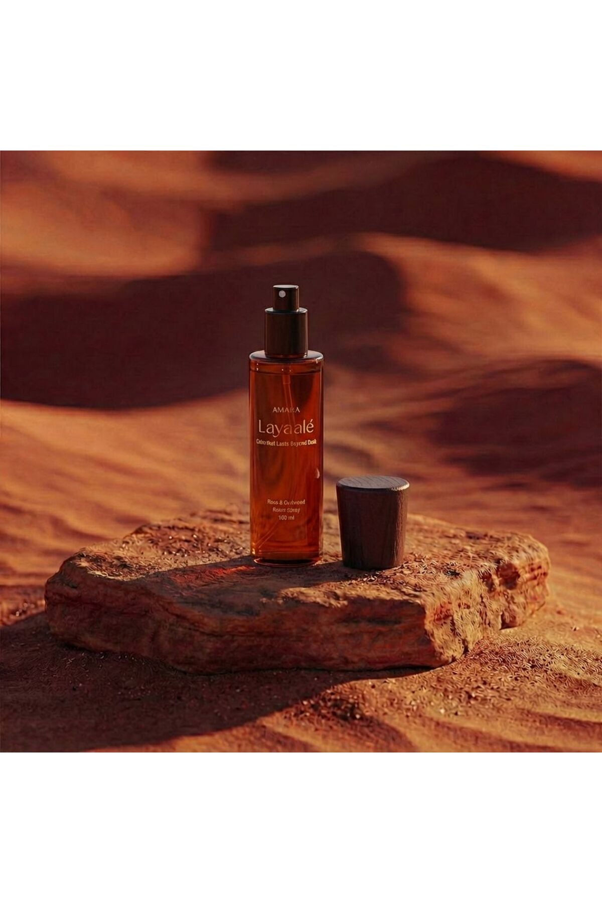 Layaale (100Ml) Rose & Oudwood Room Spray