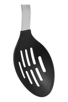 Slotted Spoon With Nylon Head Silver/Black