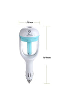 Mini Portable Car Humidifier DC 12V H16662 Blue/White