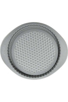 Loose Base Flan Dish 9 Metal Chrome 23cm