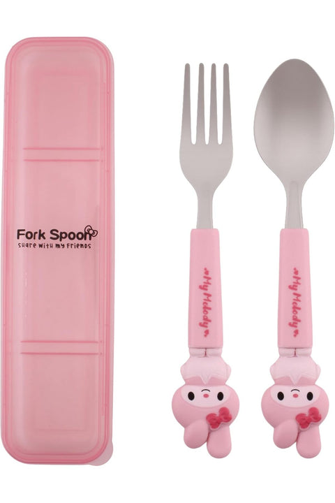 Stainless Steel Cutlery Set for Lunch Box – Kids Cutlery Set with Case – Utensils for Travel and Everyday Use