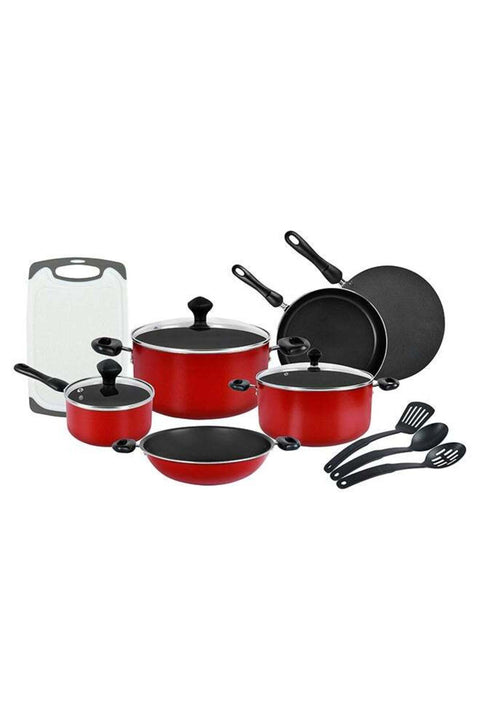 17-Piece Classique Pro Aluminium Non Stick Interior Durable & Light Weight Cookware Set