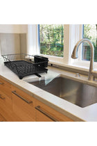 Dish Rack Sink Drying Rack Space Saving Kitchen Sink Rack Utensils Holder
