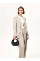 , Medium Moon Bend Bag Series, Head Leather, Large Capacity, Crescent Bag, Single Shoulder Underarm Bag - Black