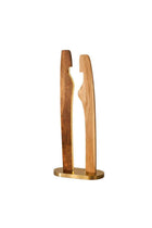 Gentry Integrated LED Wooden Floor Lamp - Natural