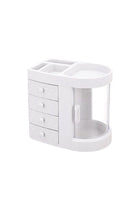 Marketplace New In 4-Layer Acrylic Multifunctional Storage Rack White 30.5x18.5x29.5centimeter