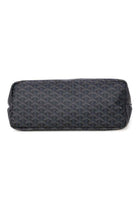 Printed Shopper Tote Grey