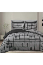Pamposh Double Duvet Set, Premium Brushed Microfiber Duvet Cover, Ultra Soft, Hypoallergenic, Non-Ironing, Luxury Bedding Sets with Zipper Closure