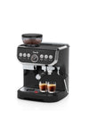 19-Bar Espresso Machine with Integrated Conical Burr Grinder