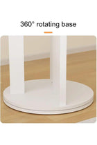 Full length mirror, HD 360° Rotating Floor Standing Rounded Mirrors with Coat Hanger & Shelf, Fitting Mirrors, Wooden Rotatable Mirror, Living Room Entrance Dressing Mirror (Style-C1)