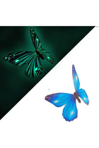 12Pcs Butterfly Decals Glow, in The Dark 3D Butterfly Stickers, Ceiling Wall Decor Adhesive Butterflies, for Kids Bedroom Nursery Living Room Luminous, Create a Realistic Butterfly Home Garden
