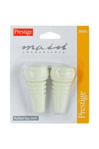 2-Piece Rubber Swirls Set White