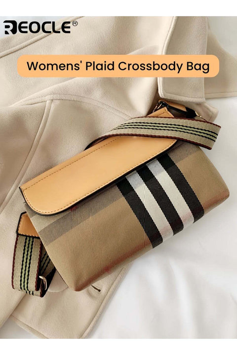 Women's Crossbody Bags Shoulder Bags Handbag with Adjustable Wide Strap Trendy Design Purse Versatile Small Square Bag Canvas Bag