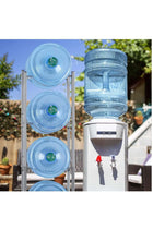 Water Cooler Jug Rack 5-Tier Water Storage Rack for 5Bottles, Detachable Heavy Duty Water Bottle Rack