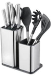 NW Universal Knife Blocks Set, Stainless Steel Kitchen Utensil Holder, Kitchenware Organizer Knife Holder