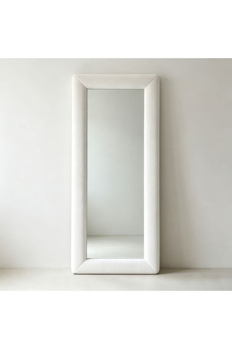 Maple Home Full-Length Mirror,Velvet Floor Mirror,160x60cm Lean-to-Wall Standing Mirror,for Bedroom Entryway