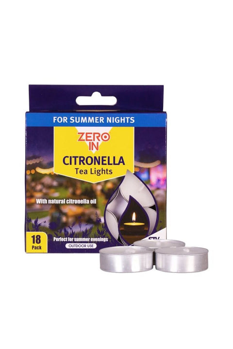 New In Citronella Tealight - 18-Pack