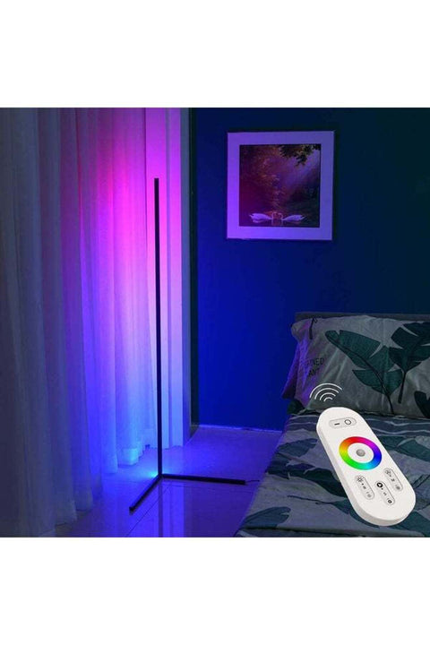 RGB Smart Corner Floor Lamp Multicolour 1.4meter