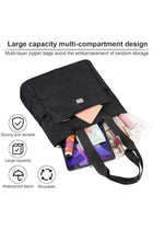 Tote Bags for Women, Waterproof Nylon Shoulder Bag, Large Capacity Lightweight Handbag for School Gym Workout Shopping Travel Daily Use