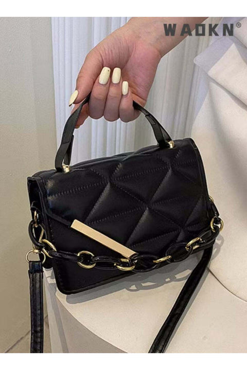 Shoulder Purse Fashion Crossbody Flap Shoulder Bags, Women PU Leather Small Handbag