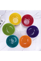 Set of 6 Melamine 28oz Salad Bowls Set, 6 inch Round Soup Bowls, 100% Melamine Dinnerware sets