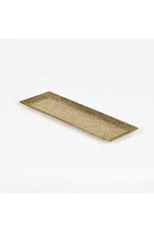 Marketplace Rectangular Metal Platter, Set Of 3 - Gold