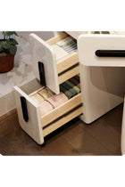 Contemporary LED Dressing Table – Elegant Storage and Smart Lighting Solution