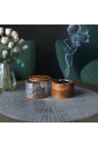 Mini Wooden Incense Burner