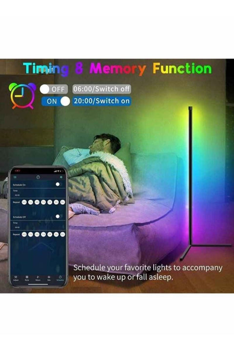 Bluetooth Control LED Light Corner Lamp 1.2Metr
