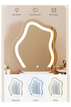 Elegant and Efficient Smart Dressing Table for Contemporary Living Spaces with LED Mirror 120 CM