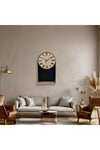 New In Wood Decorative Shelf Wall Clock 30x50Cm