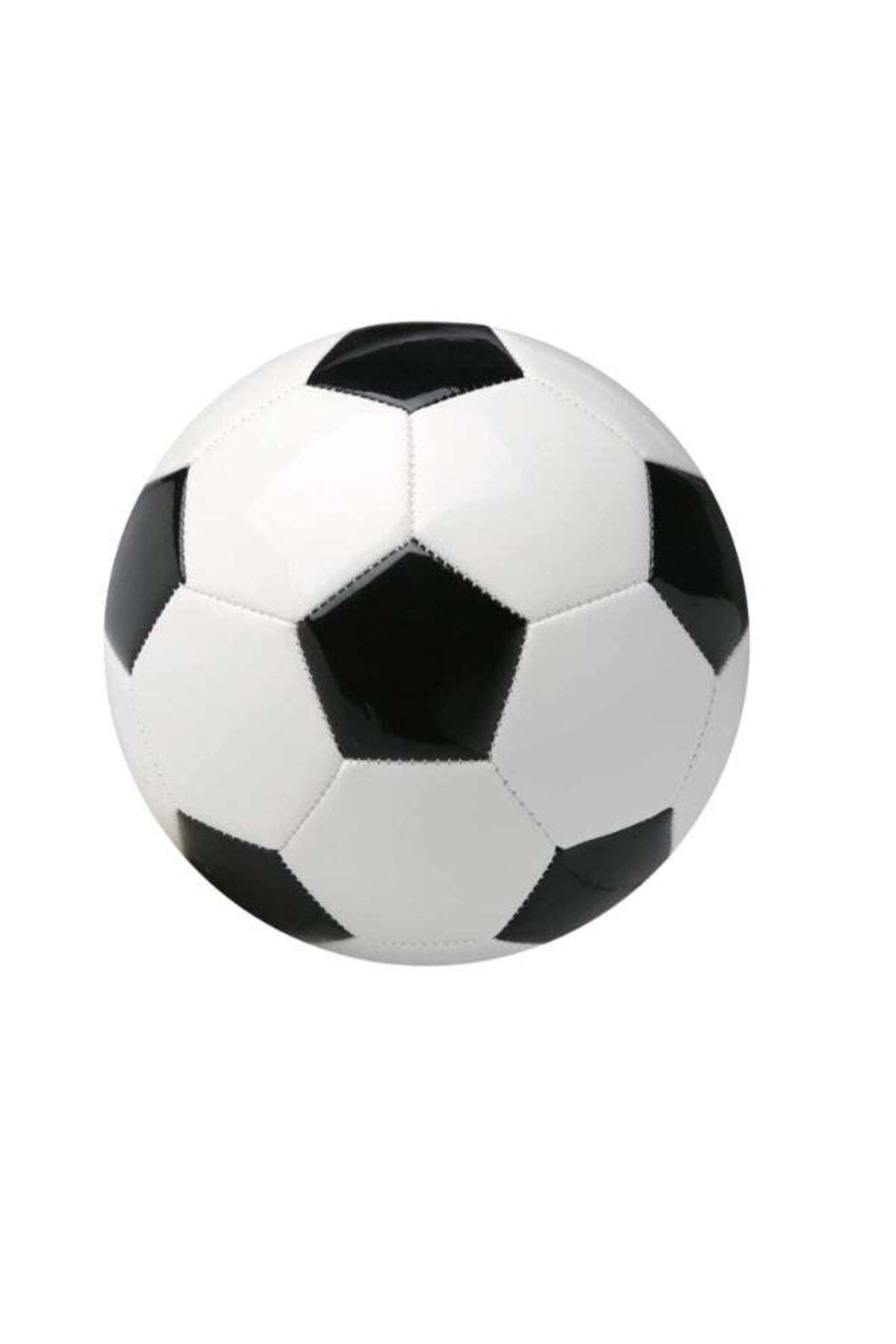 Soccer Ball Size 2,3,4,5 with Pump Needle Classic White Black Thicker PU Tight Weaved Suitable for Youth Boy League Game Trainning Practice or Gift