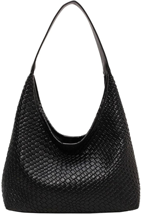 Amszke 2024 Leather Tote Bag for Women Top-handle Shoulder Bag, Hobo Bags Large Capacity Soft Vegan Crossbody Handbag Underarm